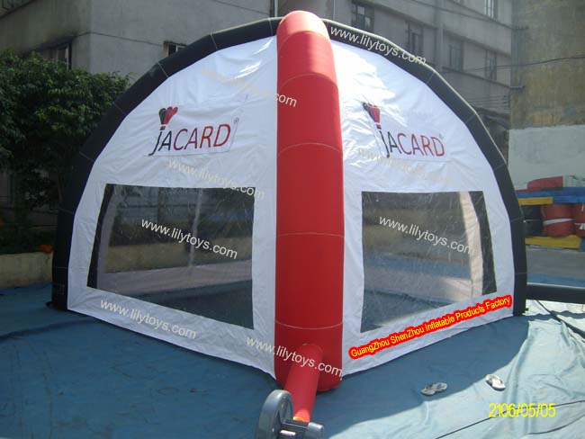 Tent with PVC