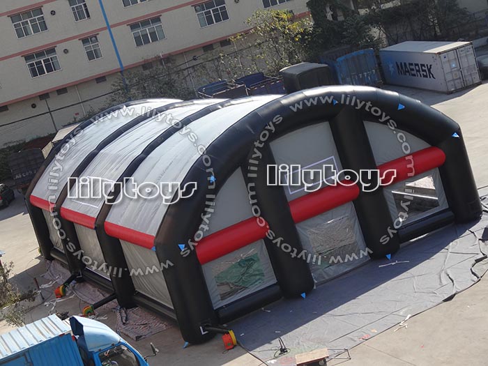 Black tent