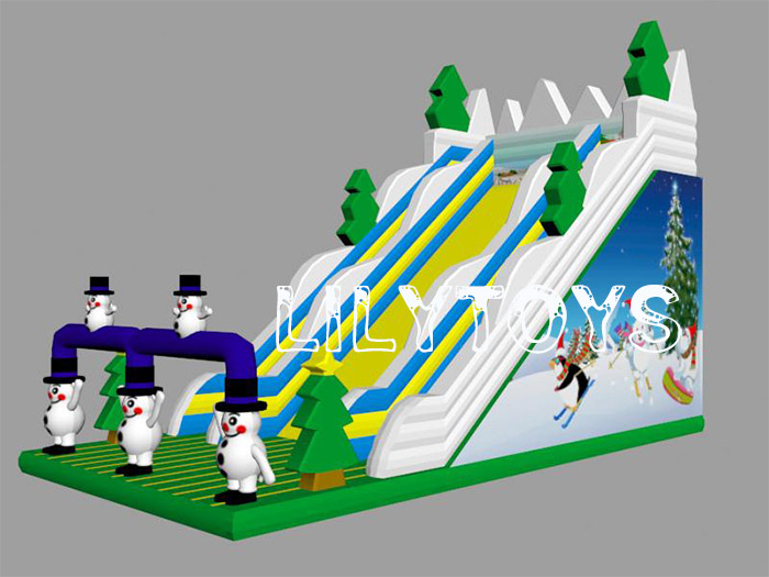 Christmas slide