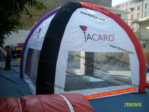 Tent with PVC