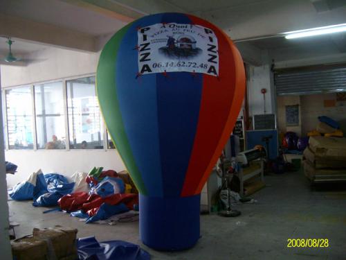 Balloon on the land