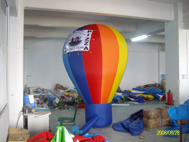 Balloon on the land