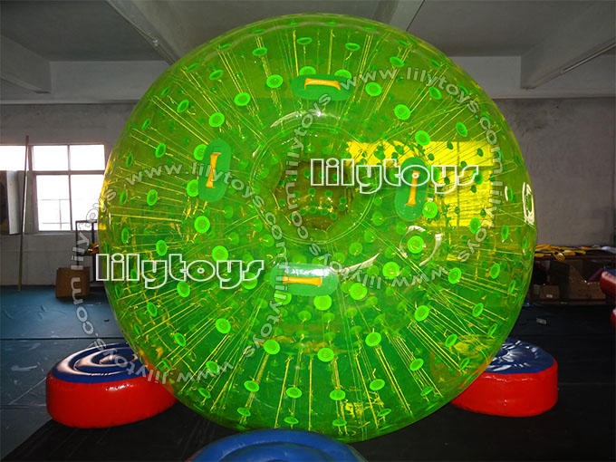 green zorb ball