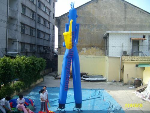 Blue man