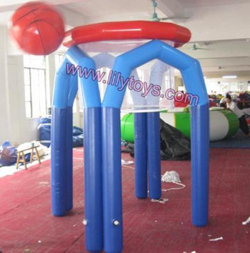 Inflatable bastke ball games
