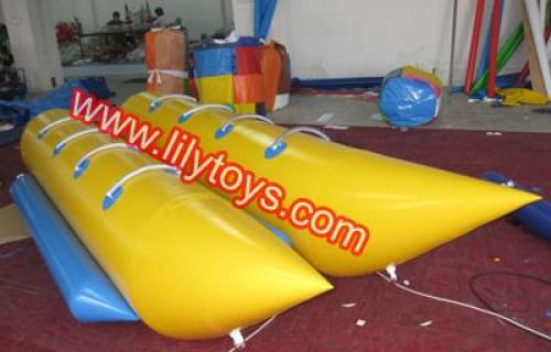 pvc double boat