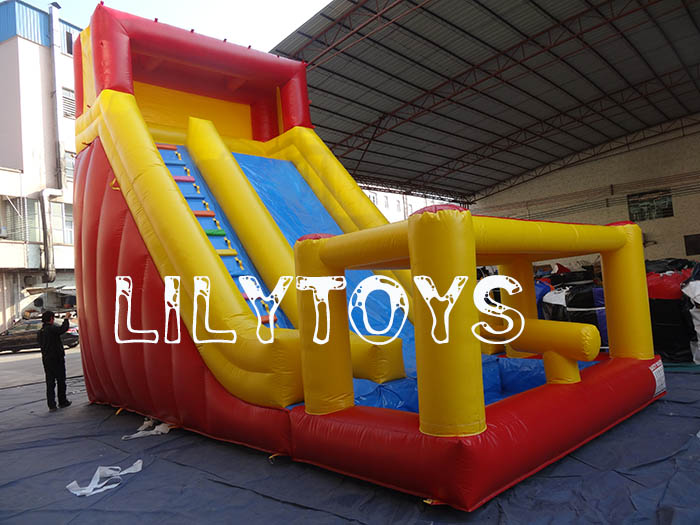 Yellow & Red water slide