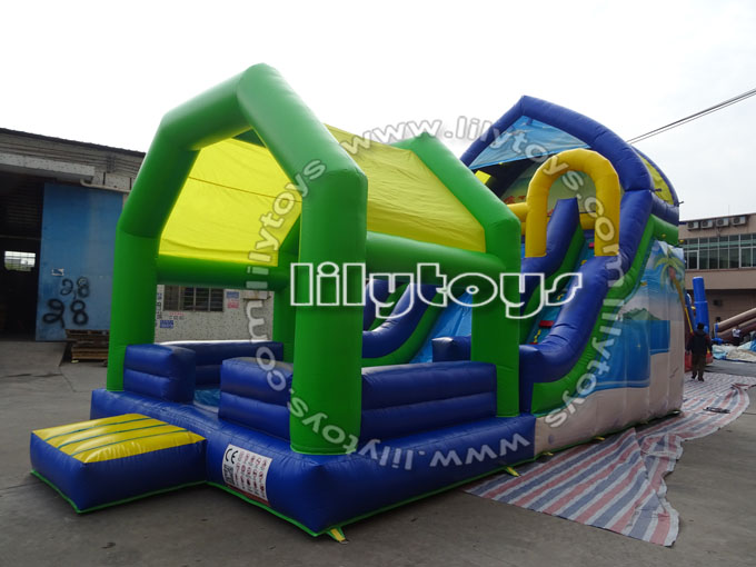 Water tent slide