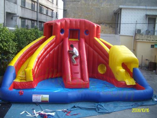 Water slide pool
