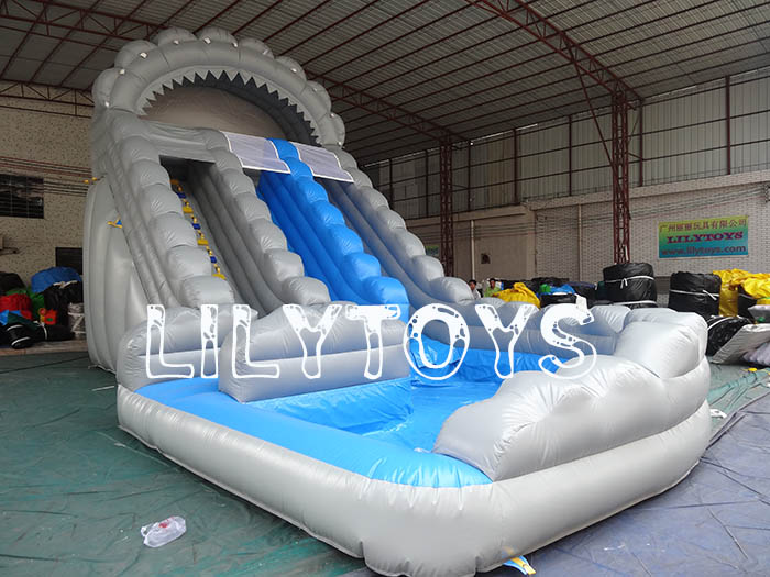 inflatable water slide