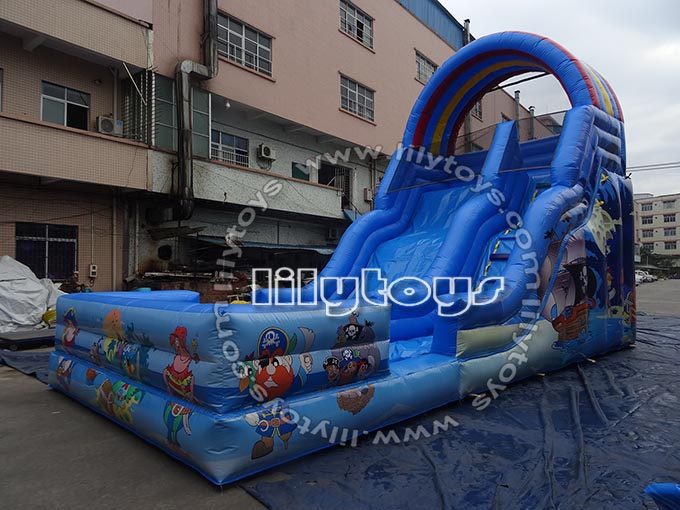 private water slide