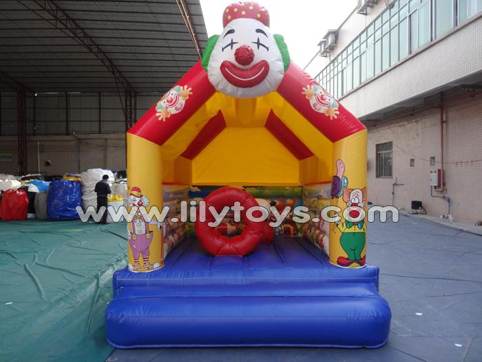 Clown man bouncer