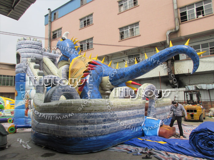dinosaur big slide