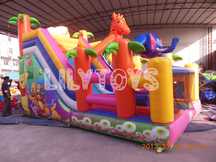 Inflatable slide fun