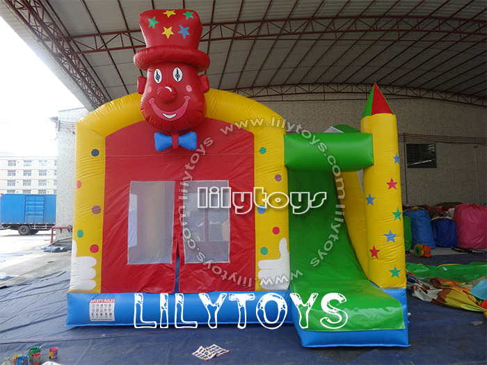 inflatable clown combo
