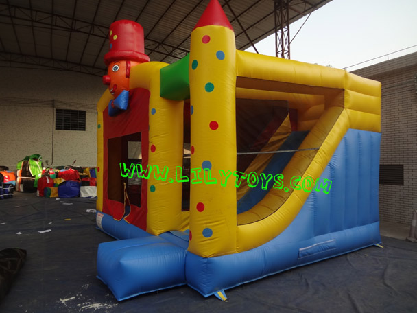 inflatable clown combo