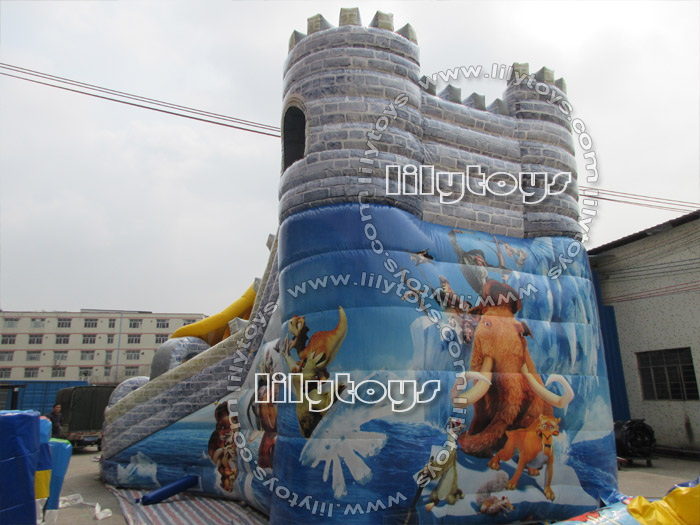 dinosaur big slide