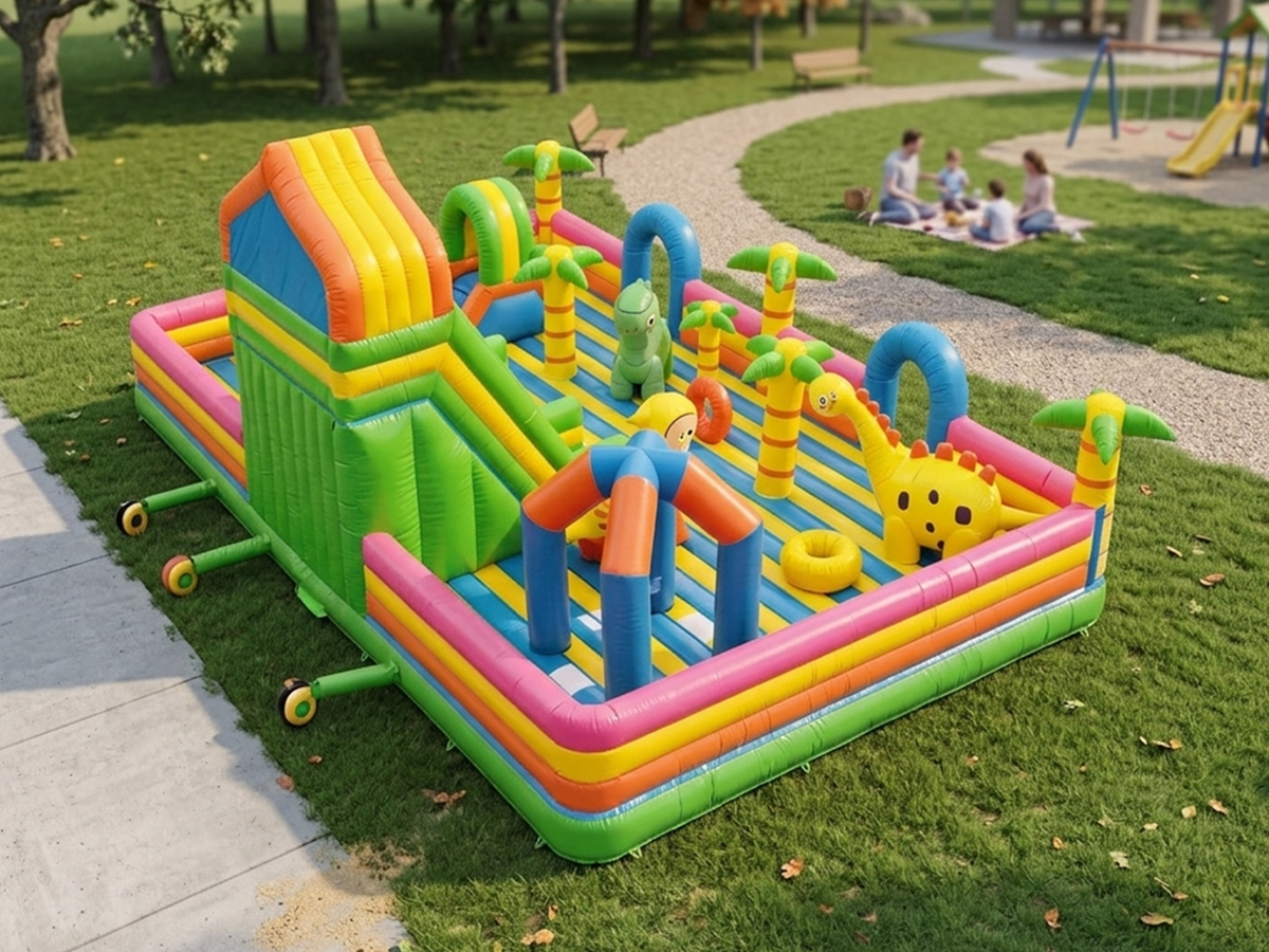 Dinosaur Inflatable Fun City