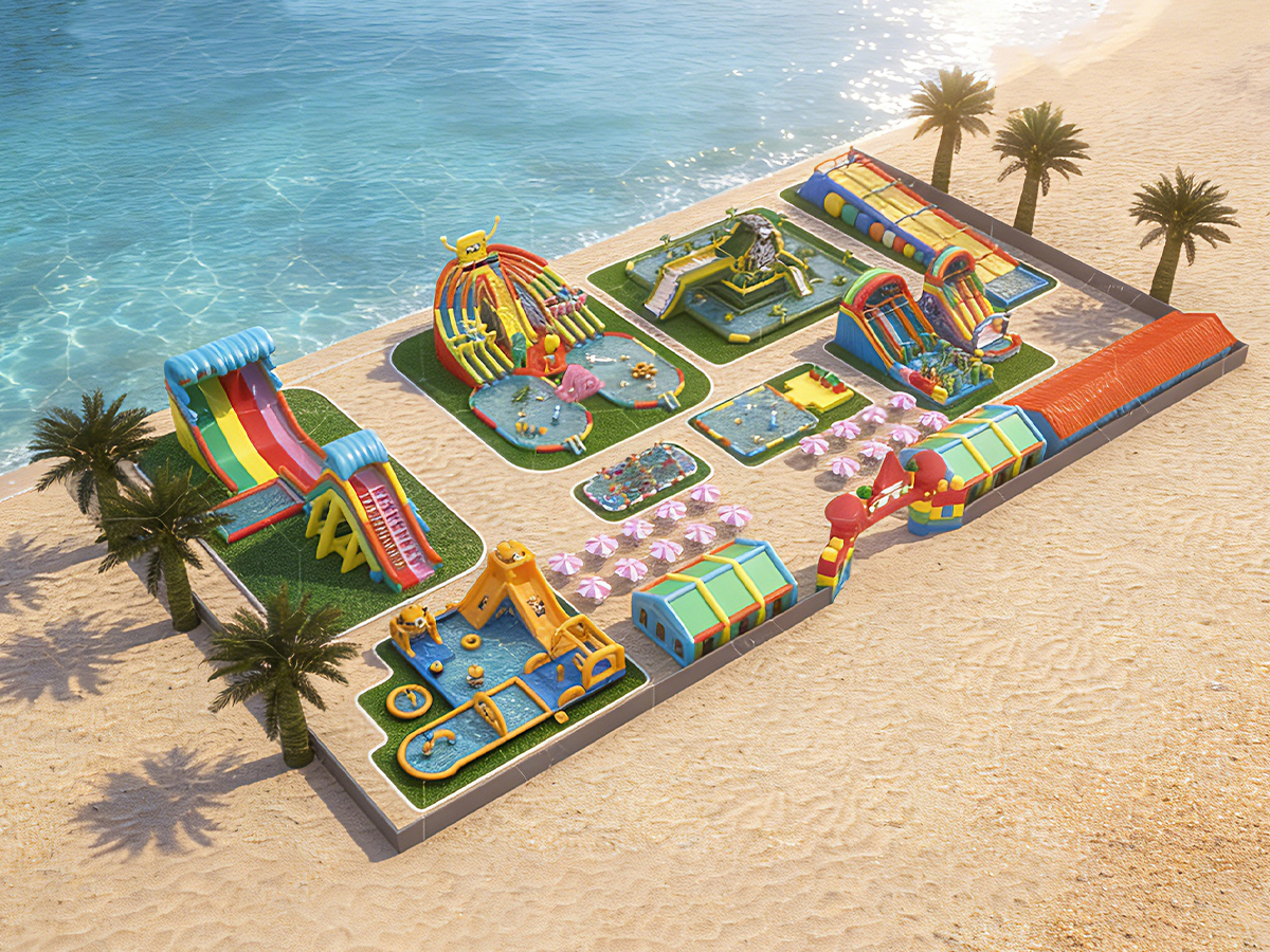 Inflatable Ground Water Park 1
