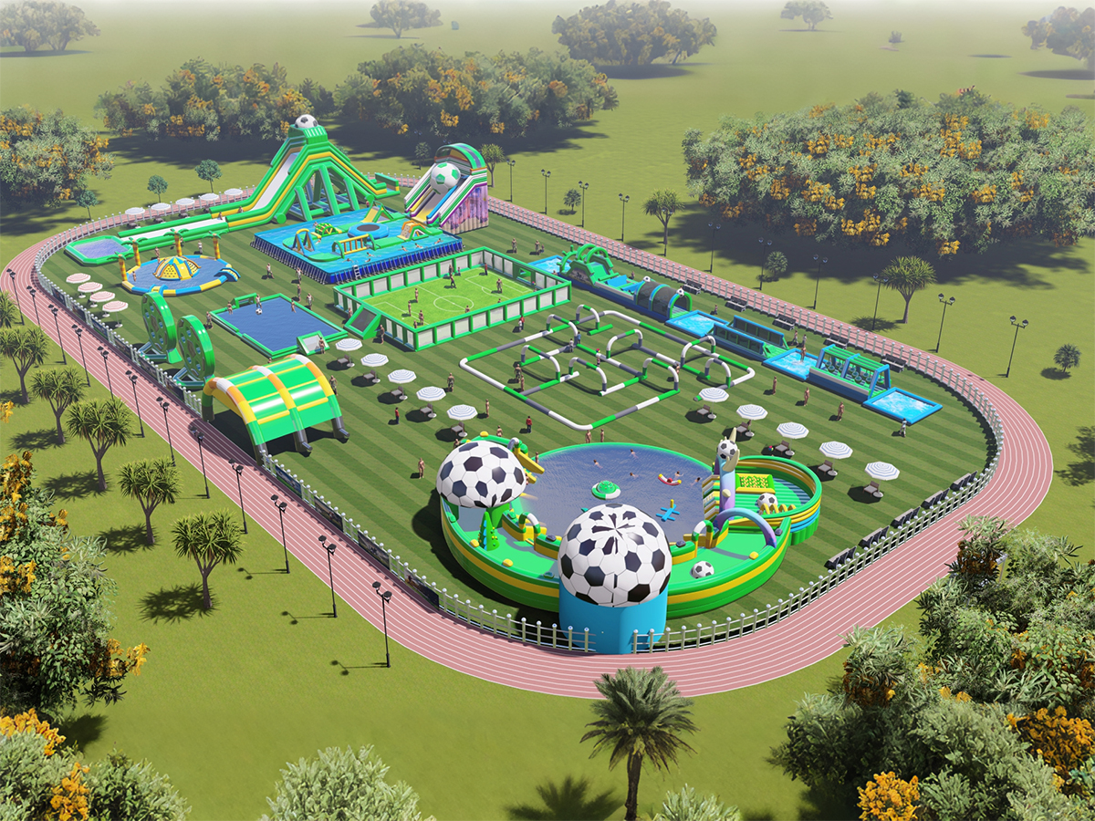 Mobile Inflatable Water Park