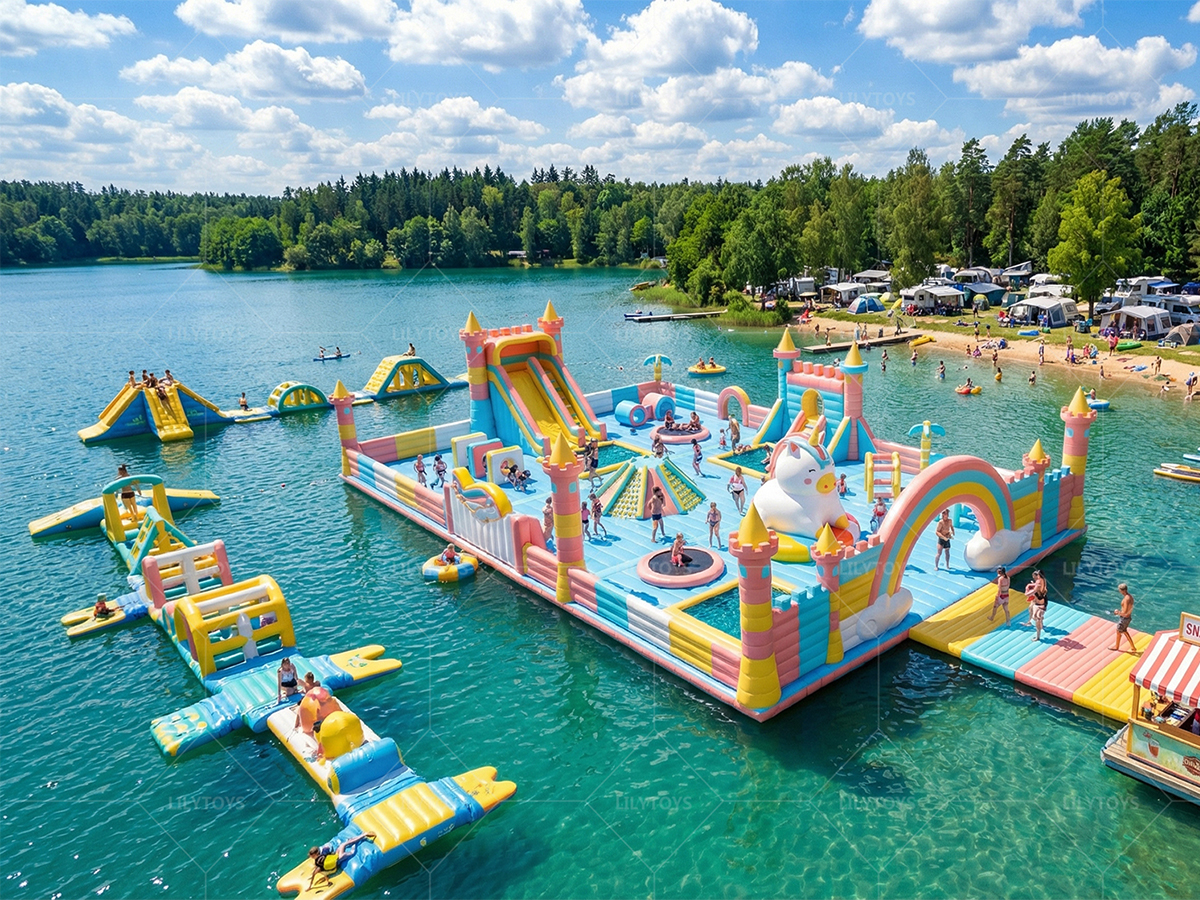 Floating Bouncy Park