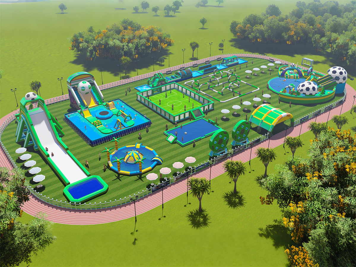 Mobile Inflatable Water Park