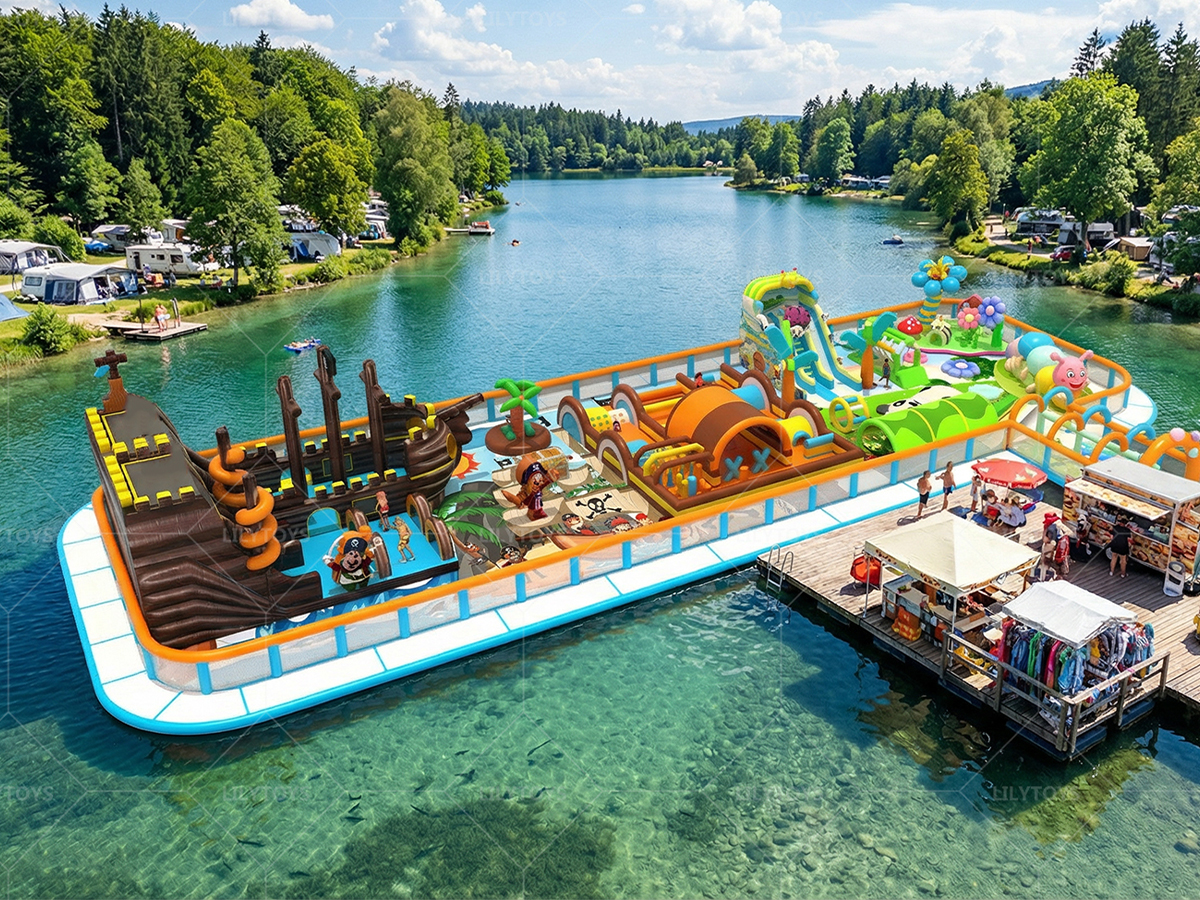Floating Bouncy Park