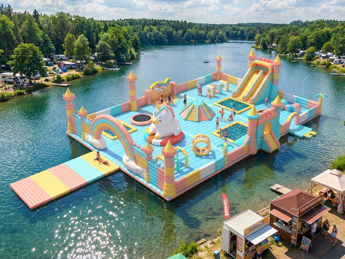 Floating Bouncy Park