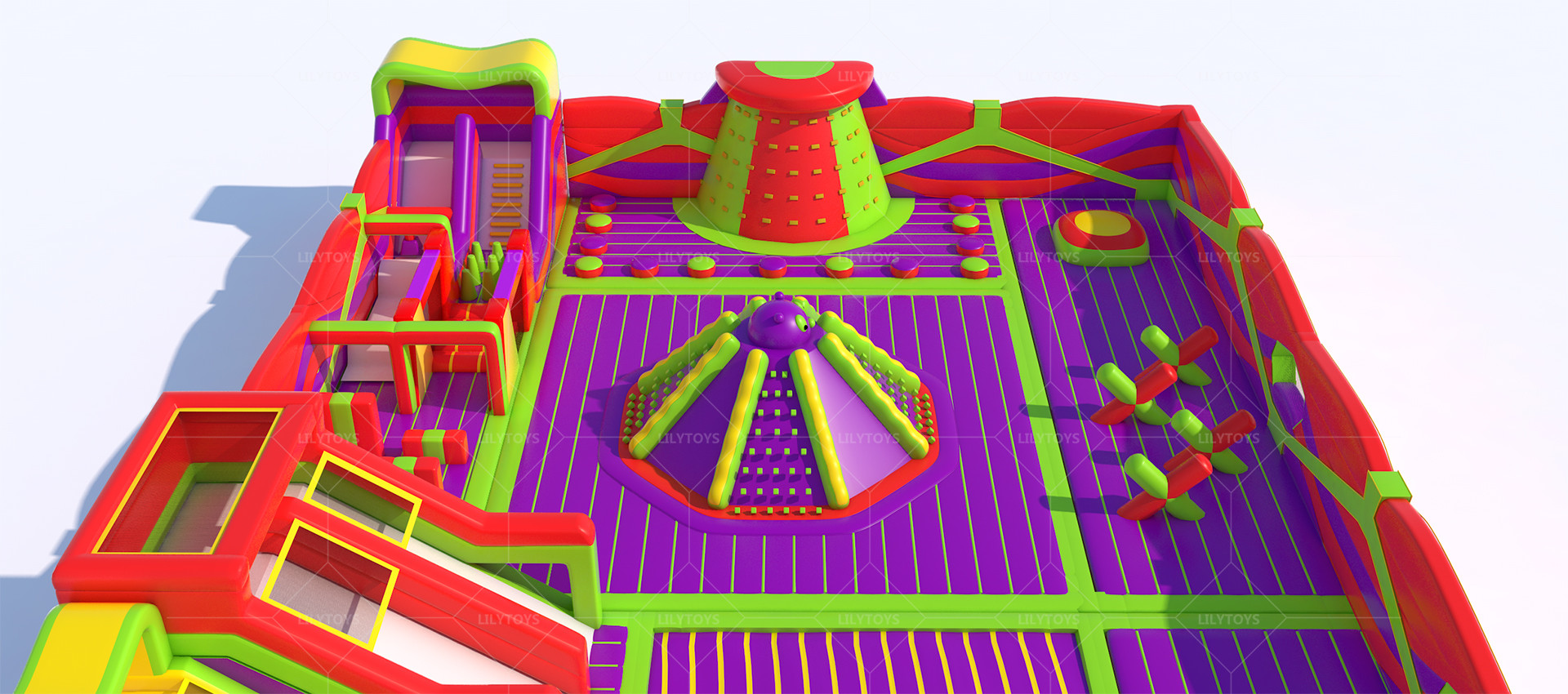 50x20 meter castle