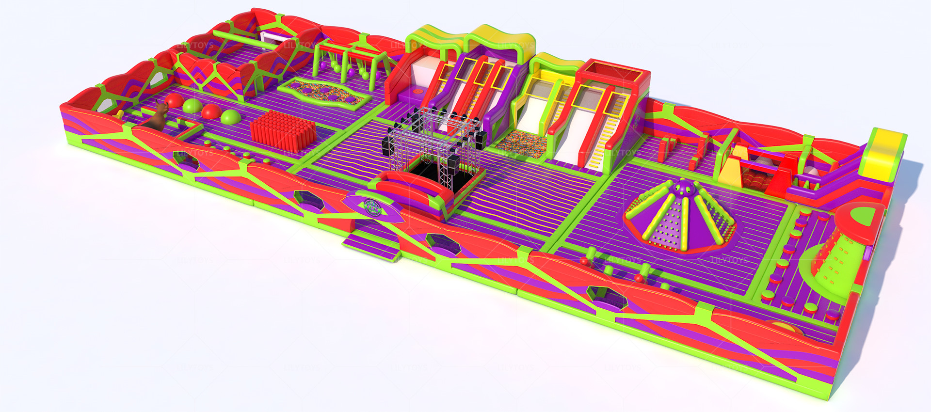 50x20 meter castle