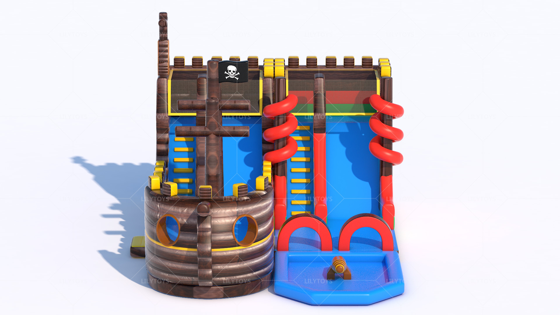 Spiral pillar