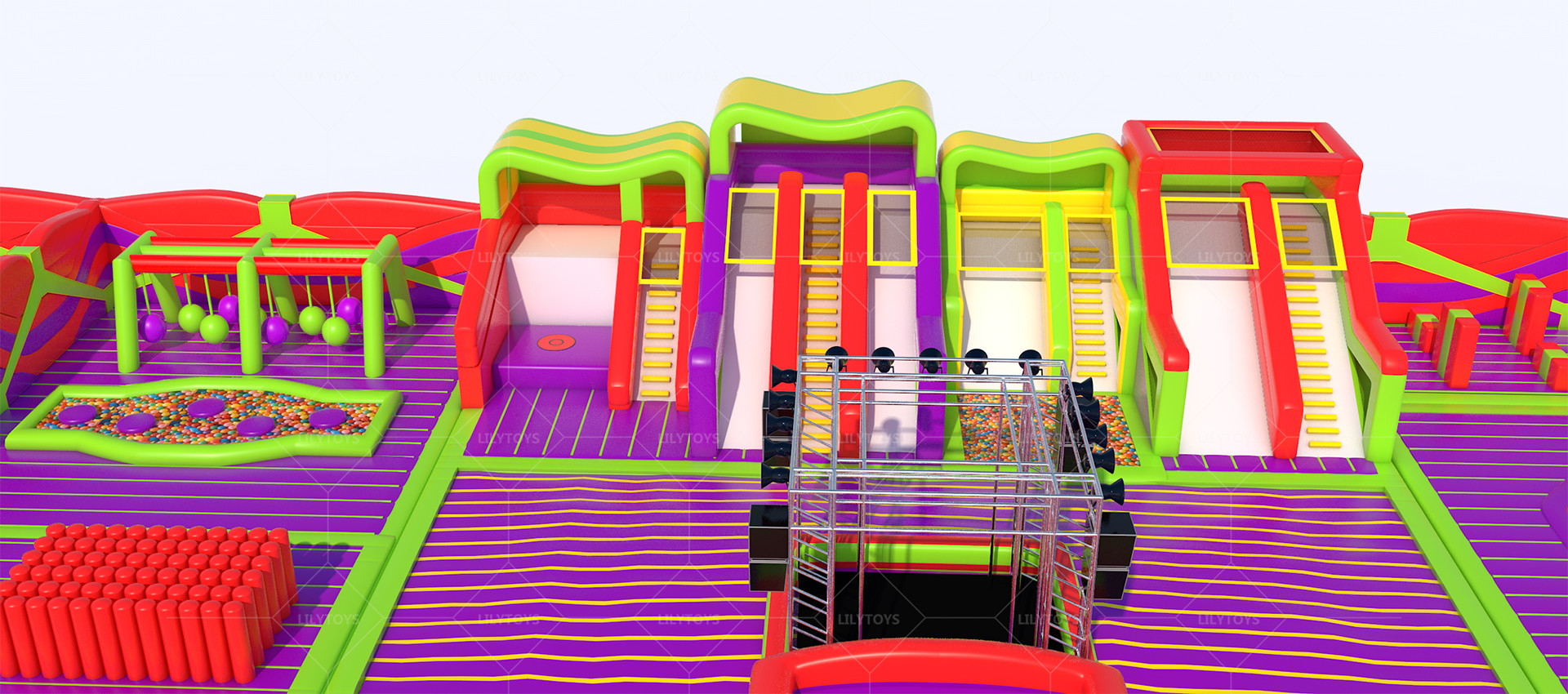 50x20 meter castle